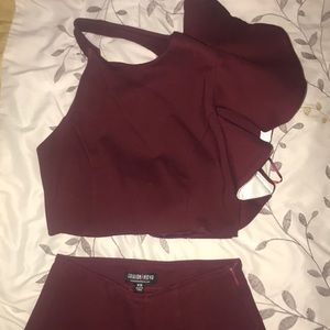 Fashion nova two piece set